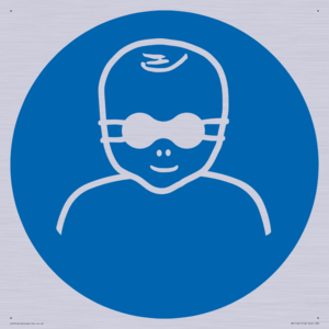 Mandatory: Protect infants eyes with opaque eye protection